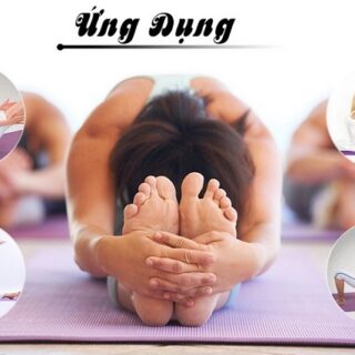Thảm Tập Yoga PVC 173x61Cm Dày 3 Ly