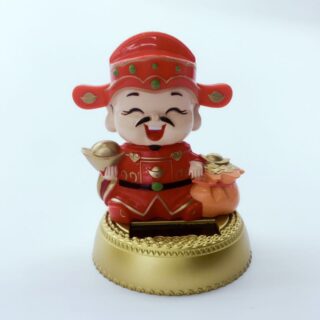 Tượng Thần Tài Gật Đầu Kèm Túi Vàng