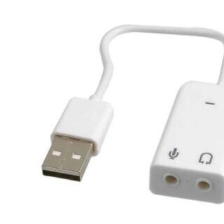 Usb Sound Adapter 7.1 Channel Ra 2 Jack Mic Và Audio