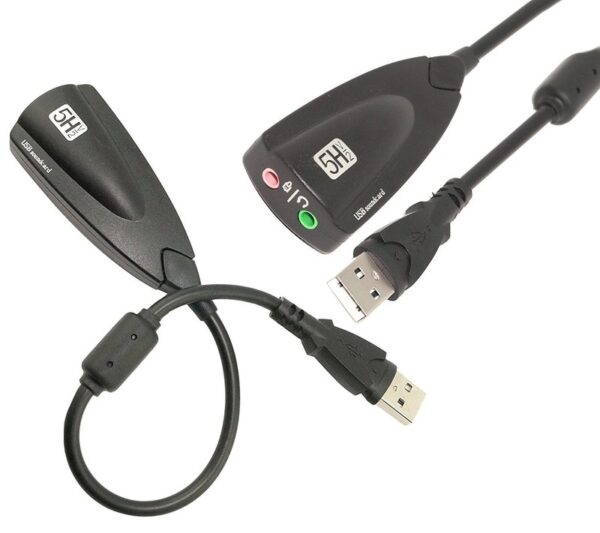 Usb Soundcard Chuẩn 7.1 5HV2 Âm Thanh 3D Cực Hay