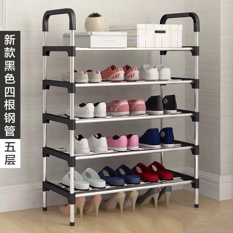 Kệ Để Giày Dép 5 Tầng Khung Inox