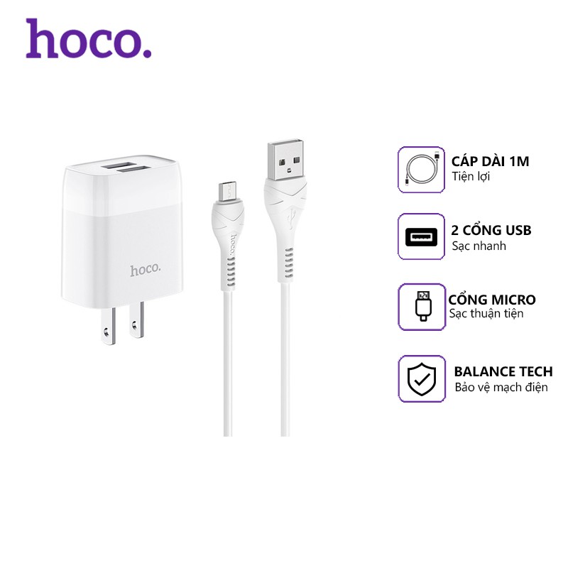 Bộ Dây Củ Sạc Nhanh C73 Cổng Micro Usb