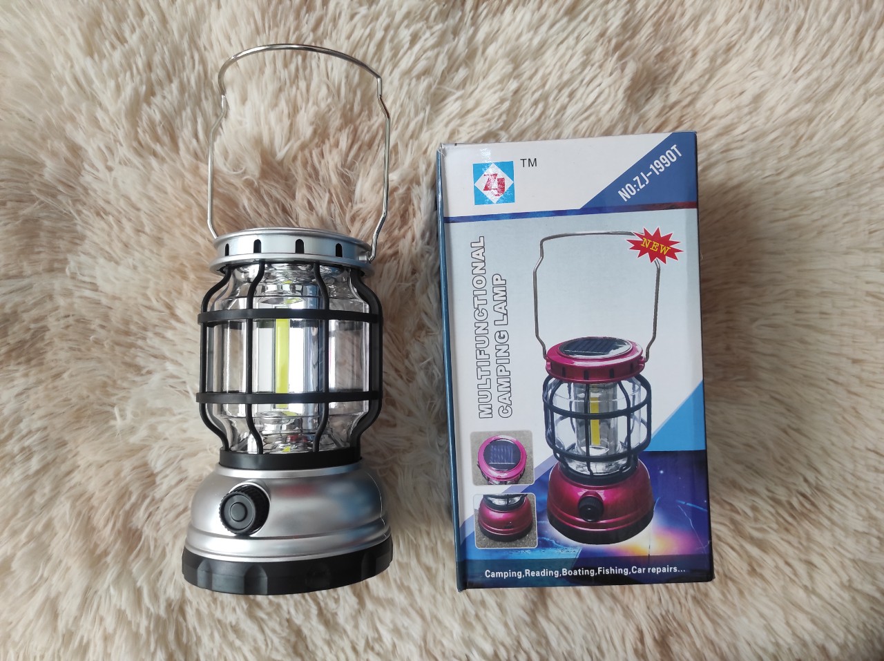 Đèn Cắm Trại Có Thể Sạc Điện Thoại Zj: 1990T Đèn Cắm Trại Có Thể Sạc Điện Thoại Zj: 1990T