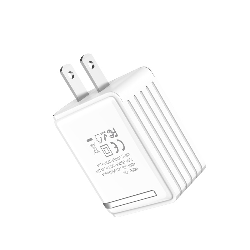 Cốc Sạc Củ Sạc Hoco C39 2 Usb 2.4A