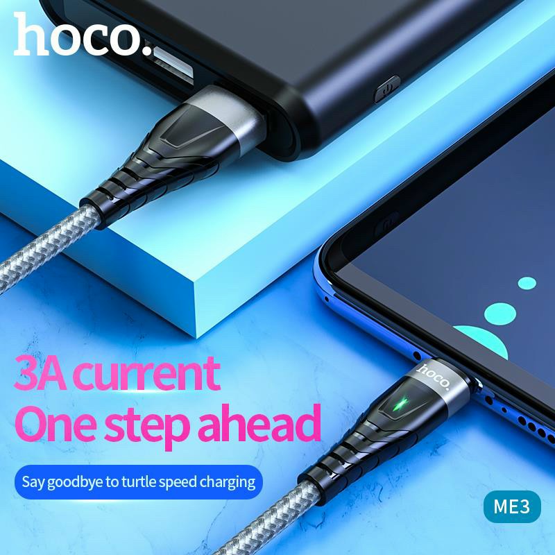 Cáp Sạc Dây Dù Hoco Me3 Microusb
