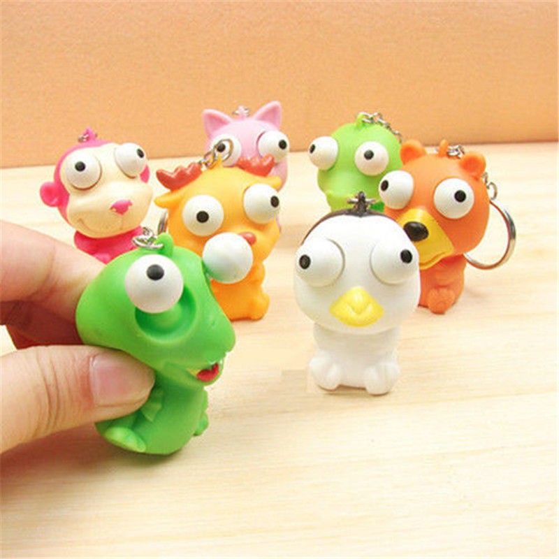 Móc Khoá Thú Mắt Lồi