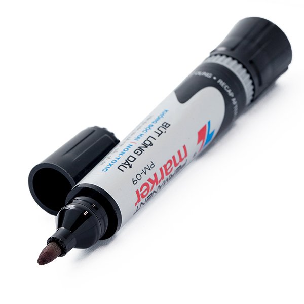 Bút Lông Dầu Thiên Long PM-09 Đen Bút Lông Dầu Thiên Long PM-09 Đen