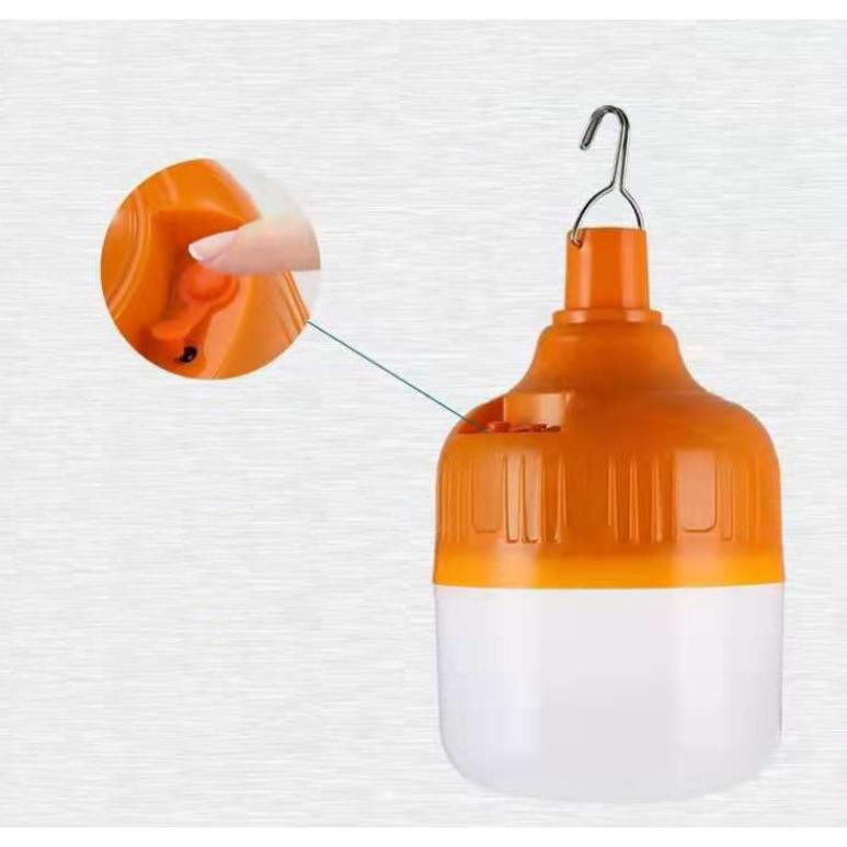 Bóng Đèn Buld Tích Điện (Đui Màu Cam) 150w