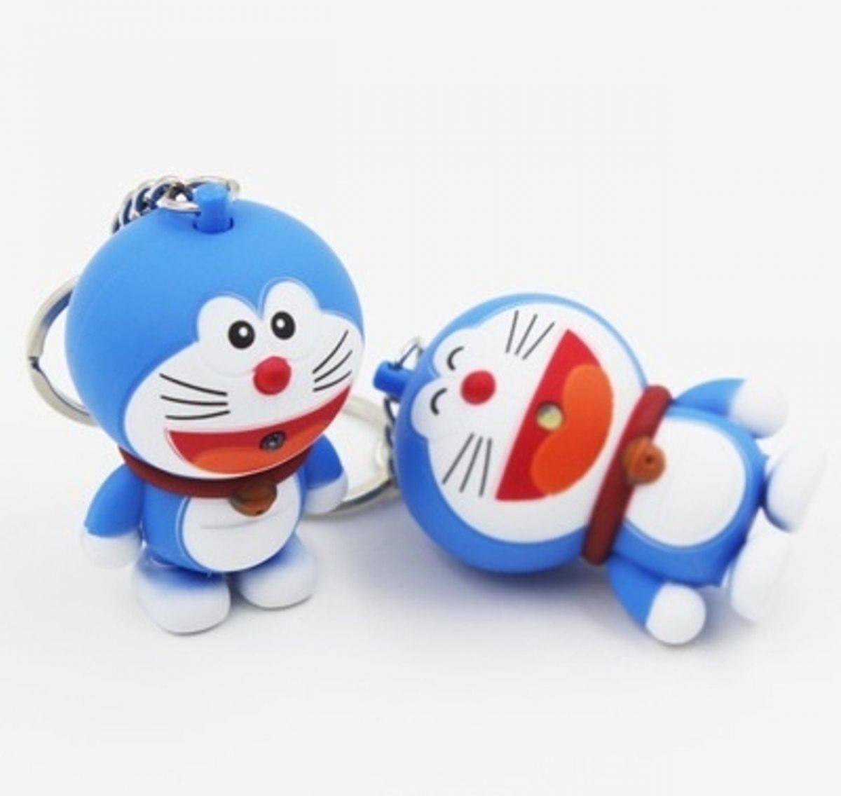 Móc Khóa Doremon Có Đèn Led Và Kêu I LoveYou