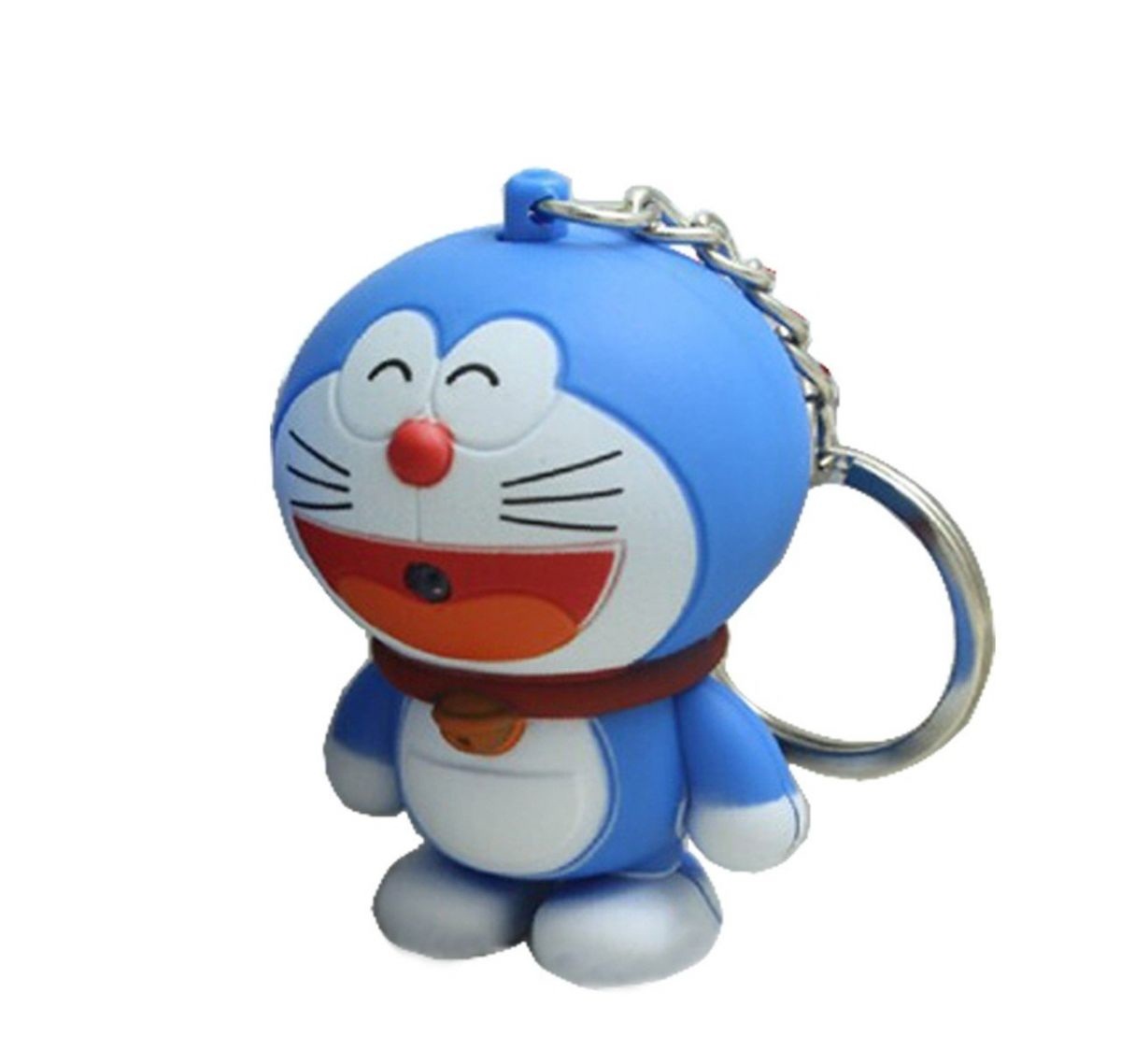 Móc Khóa Doremon Có Đèn Led Và Kêu I LoveYou