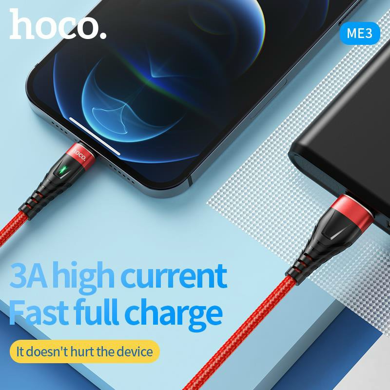 Cáp Sạc Nhanh Hoco Me3 Iphone Lightning