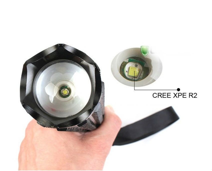 Đèn Pin Tự Vệ Kéo Dài Siêu Sáng Đèn Pin Tự Vệ Kéo Dài Siêu Sáng
