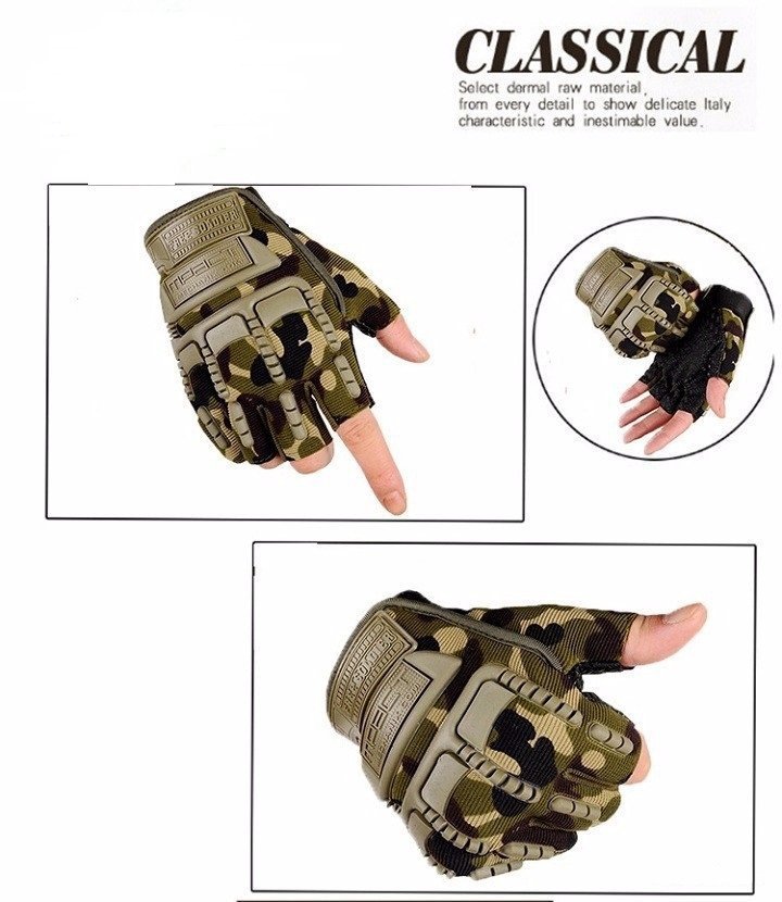 Găng Tay Gù Mpact Mechanix Hở Ngón