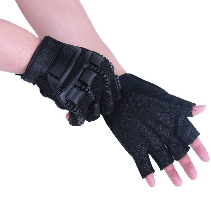 Găng Tay Gù Mpact Mechanix Hở Ngón