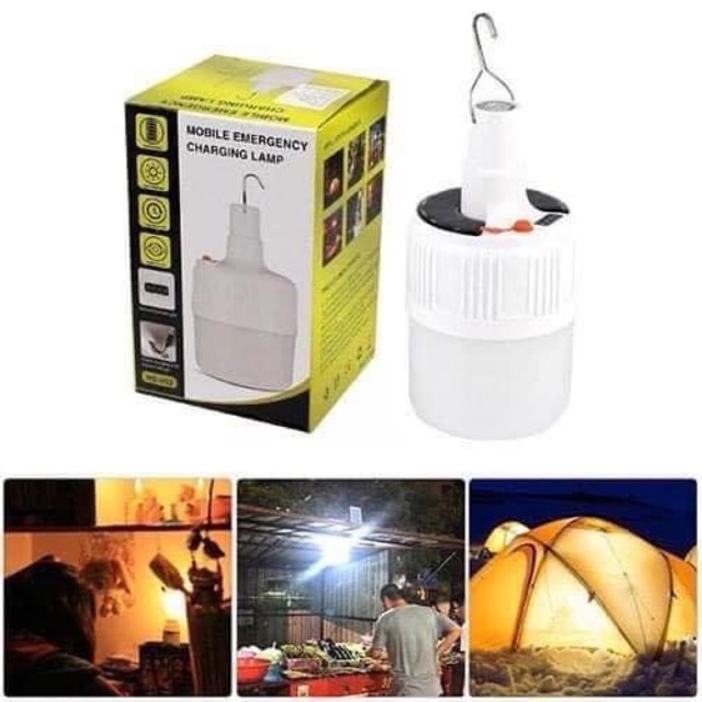 Bóng Đèn V51 Tích Điện Có Remote 17X10.5Cm
