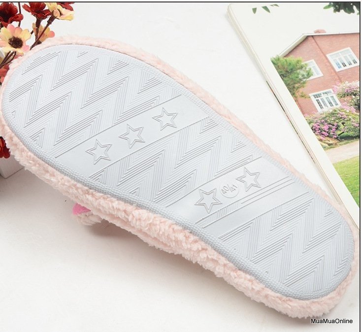 Dép Bông Đi Trong Nhà Hình Heo Dép Bông Đi Trong Nhà Hình Heo