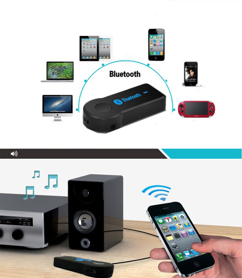 Usb Tạo Bluetooth Kết Nối Âm Thanh Jack Cắm 3.5