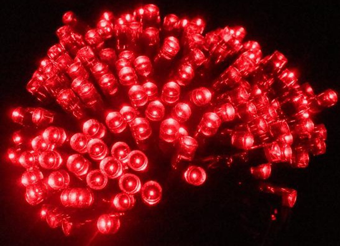 Dây Đèn Led Chớp Màu Đỏ 3m5 Bóng Tiêu Dây Đèn Led Chớp Màu Đỏ 3m5 Bóng Tiêu