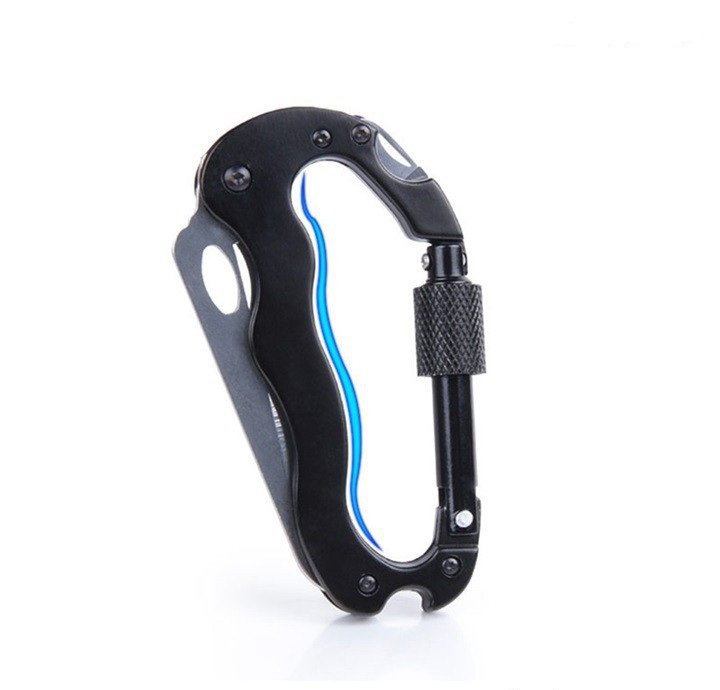 Móc Khóa Hợp Kim Đa Năng Bỏ Túi  5in1