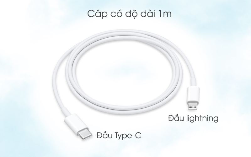 Cáp Sạc Iphone Nhiều Màu (Type-C To Lightning) 1M