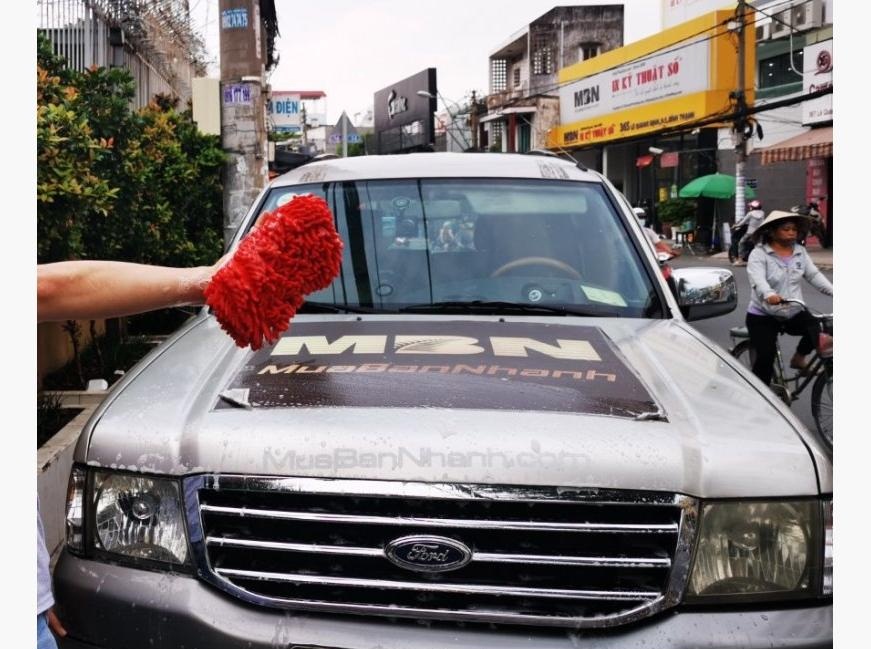 Bao Tay Bọt Biển 2 Trong 1 Rửa Xe Chuyên Dụng Hàng Loại 1