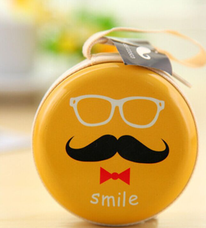 Ví Đựng Tiền Xu Loại Tròn Hình Râu Ví Đựng Tiền Xu Loại Tròn Hình Râu