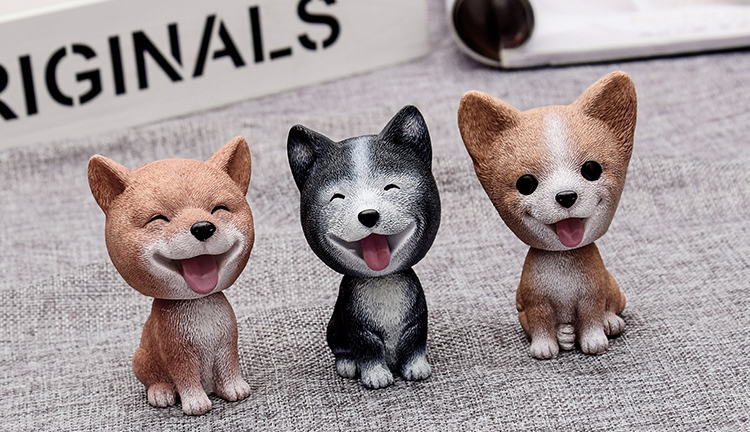 Thú Hình Mặt Cười Để Xe Hơi
