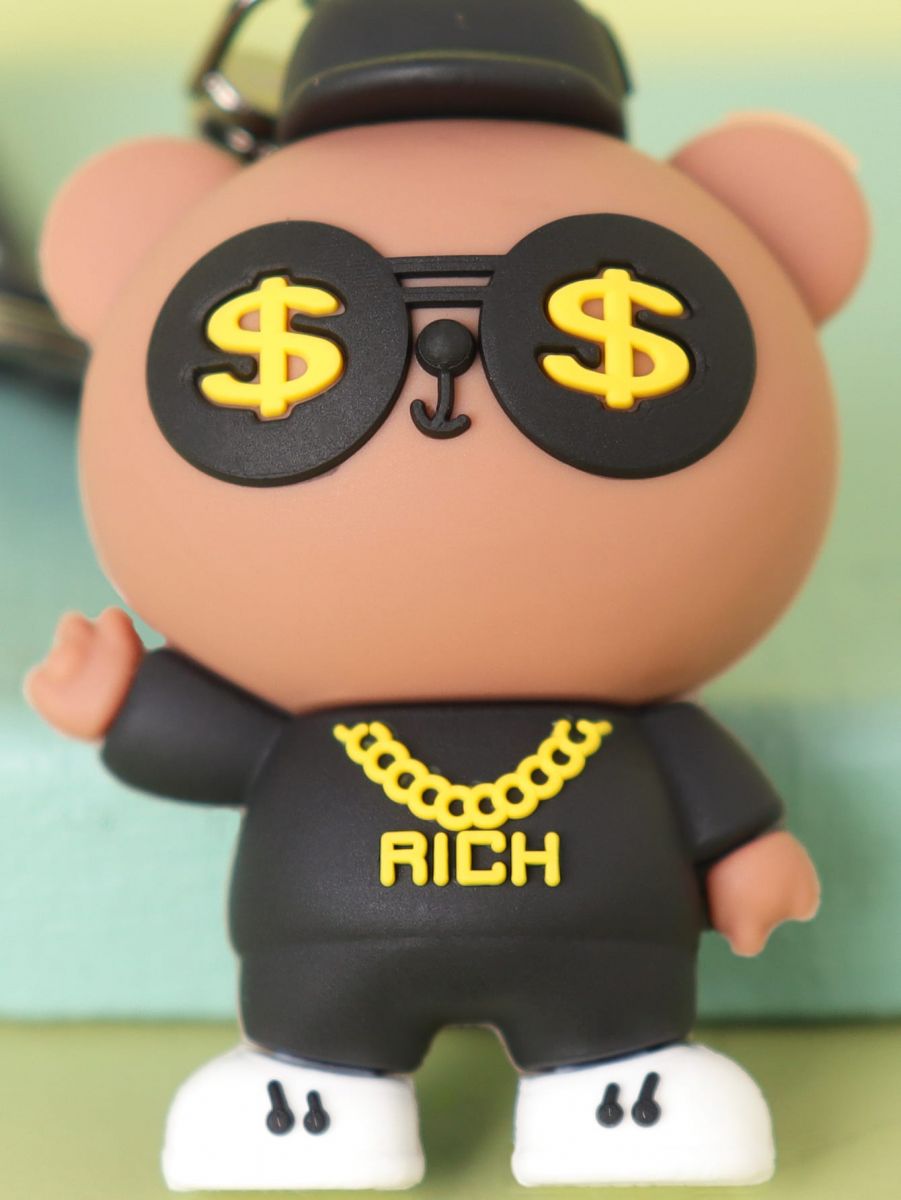 Móc Khoá Hình Gấu Rich Kids