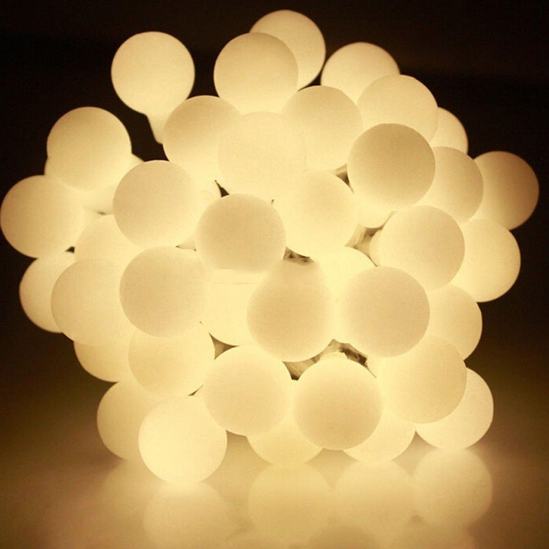 Dây Đèn Led Chớp Nhiều Màu 5m Bóng Bi Dây Đèn Led Chớp Nhiều Màu 5m Bóng Bi