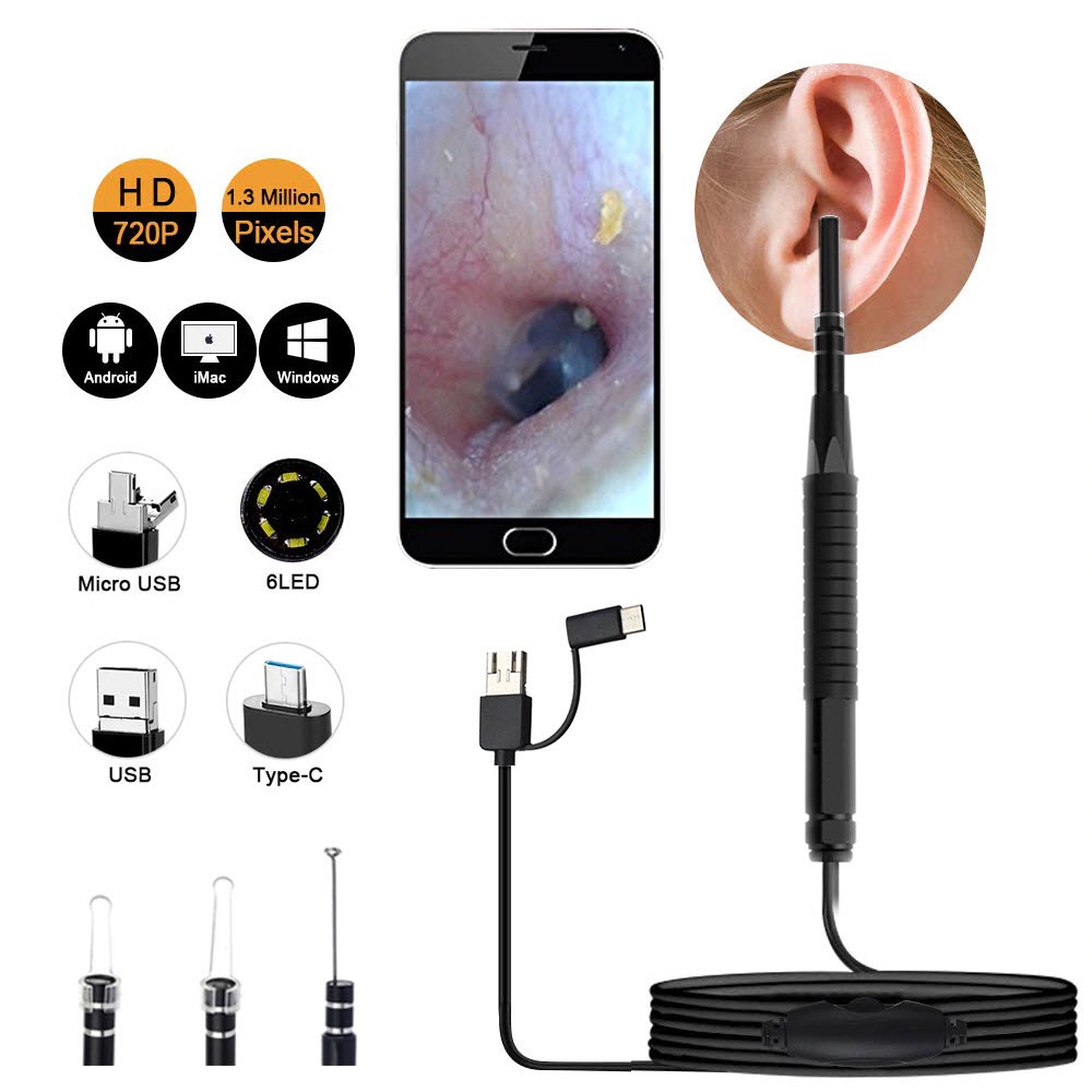 Dụng Cụ Làm Sạch Tai, Nội Soi Usb Dụng Cụ Làm Sạch Tai, Nội Soi Usb