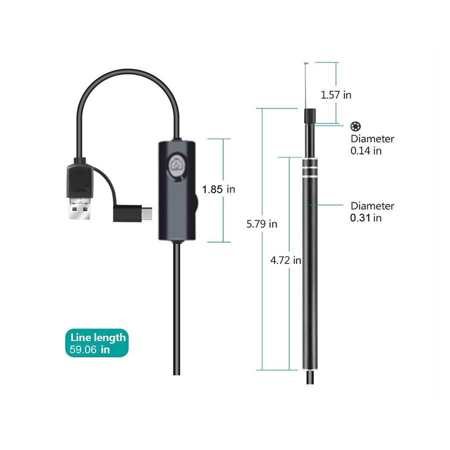 Dụng Cụ Làm Sạch Tai, Nội Soi Usb Dụng Cụ Làm Sạch Tai, Nội Soi Usb
