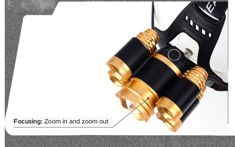 Đèn Pin Đội Đầu 5 Bóng Vàng Siêu Sáng + Tặng Kèm Pin Và Bộ Sạc Đèn Pin Đội Đầu 5 Bóng Vàng Siêu Sáng + Tặng Kèm Pin Và Bộ Sạc
