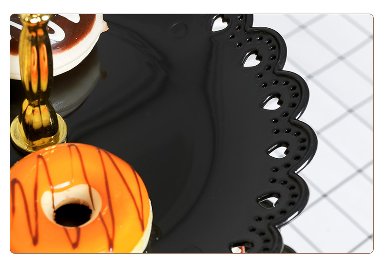 Kệ 3 Tầng Đựng Bánh Hình Tròn