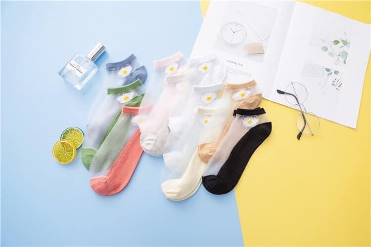 Vớ Lưới Hình Hoa Cúc