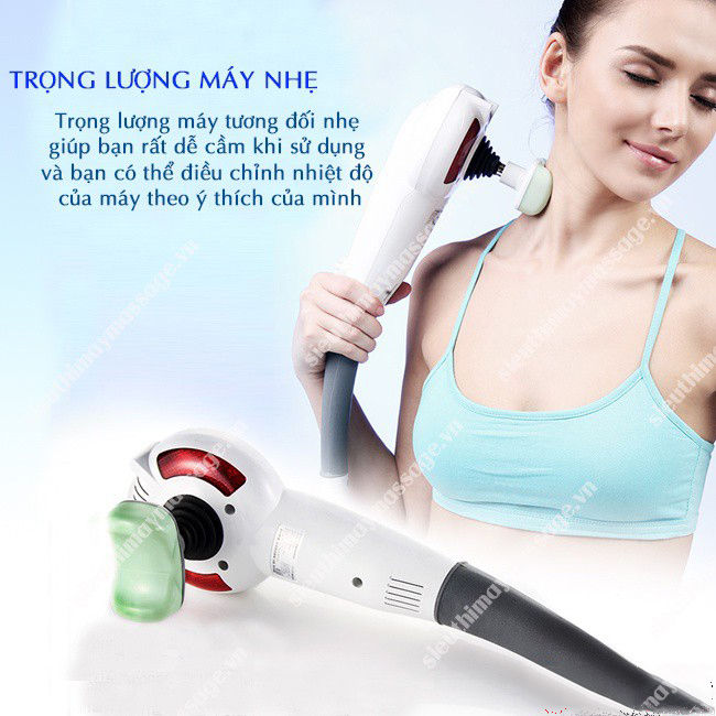 Máy Massage Cầm Tay 7 Đầu Magic King Massager Máy Massage Cầm Tay 7 Đầu Magic King Massager