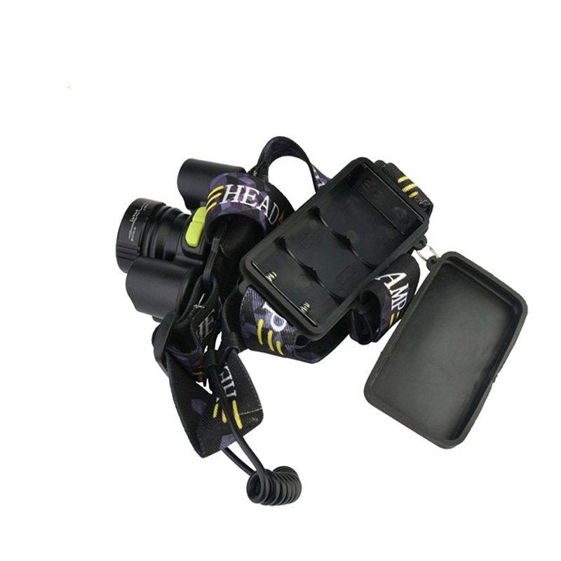 Đèn Pin Sạc Đội Đầu 5 Bóng Cree XPE+COB 8816 Cao Cấp Đèn Pin Sạc Đội Đầu 5 Bóng Cree XPE+COB 8816 Cao Cấp