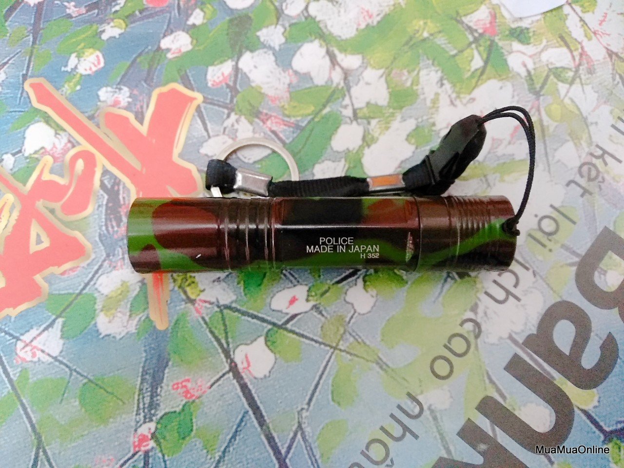 Đèn Pin Police Bỏ Túi Màu Lính Japan Cao Cấp