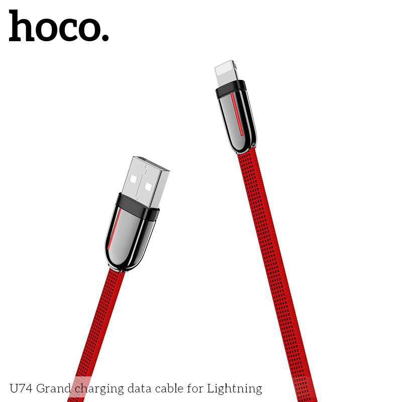 Cáp Sạc Nhanh Lightning Hoco U74 Cho Iphone