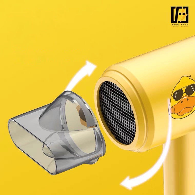 Máy Sấy Tóc Mini Hình Vịt Sunlight Duck Máy Sấy Tóc Mini Hình Vịt Sunlight Duck