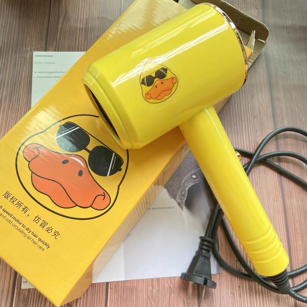 Máy Sấy Tóc Mini Hình Vịt Sunlight Duck Máy Sấy Tóc Mini Hình Vịt Sunlight Duck