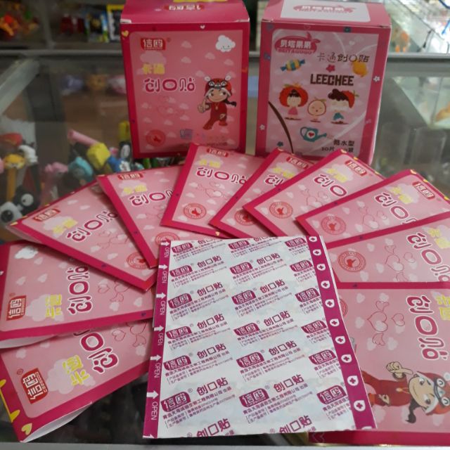 Băng Cá Nhân Hàn Quốc 100 Miếng