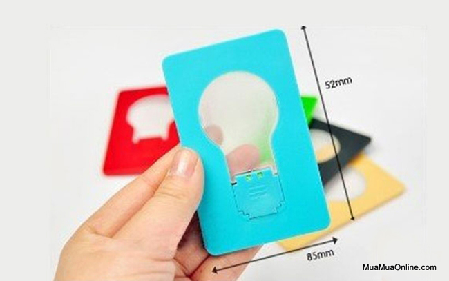 Combo 2 đèn Led Hình Thẻ ATM Nhỏ Gọn