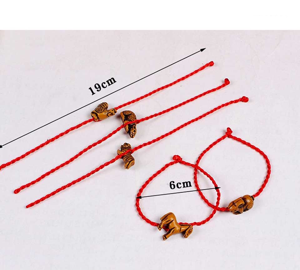 Vòng Tay Chỉ Đỏ May Mắn Nhiều Hình