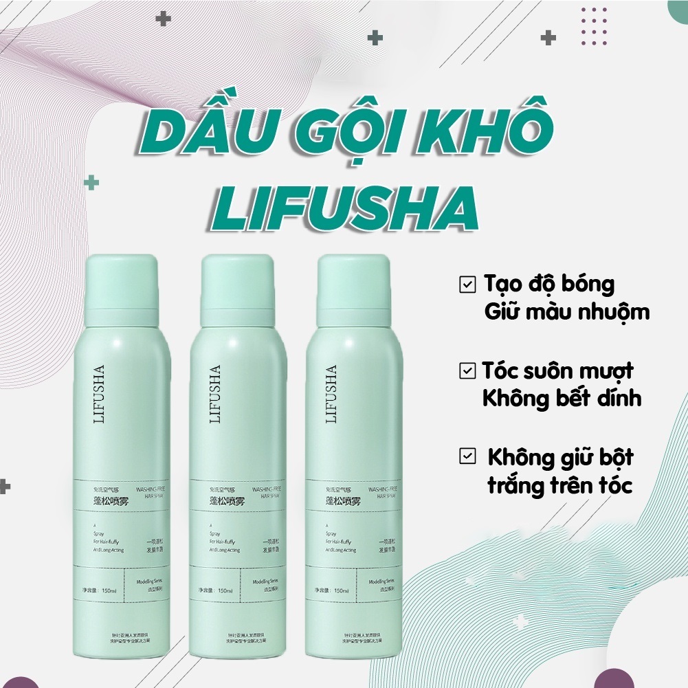 Dầu Gội Khô Chống Bết Dính Tóc Dầu Gội Khô Chống Bết Dính Tóc