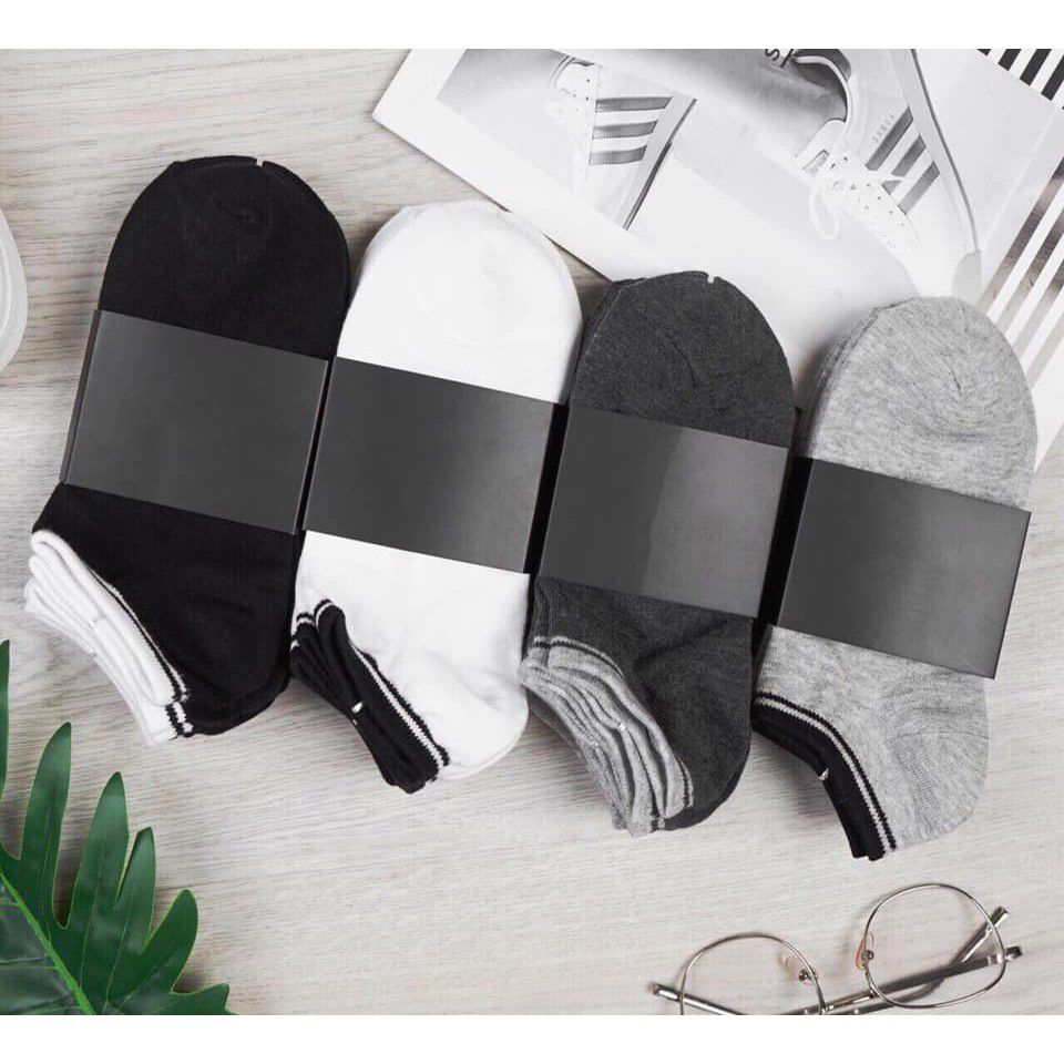 Set 10 Đôi Tất Cổ Ngắn ZR Hàn Quốc