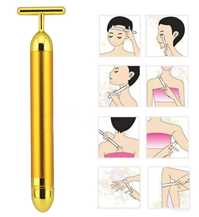 Máy Massage Mặt Energy Beauty Bar Cao Cấp (Vàng) Máy Massage Mặt Energy Beauty Bar Cao Cấp (Vàng)