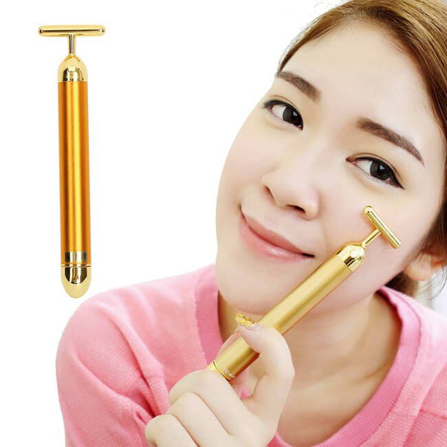 Máy Massage Mặt Energy Beauty Bar Cao Cấp (Vàng) Máy Massage Mặt Energy Beauty Bar Cao Cấp (Vàng)