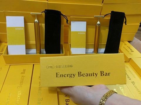 Máy Massage Mặt Energy Beauty Bar Cao Cấp (Vàng) Máy Massage Mặt Energy Beauty Bar Cao Cấp (Vàng)