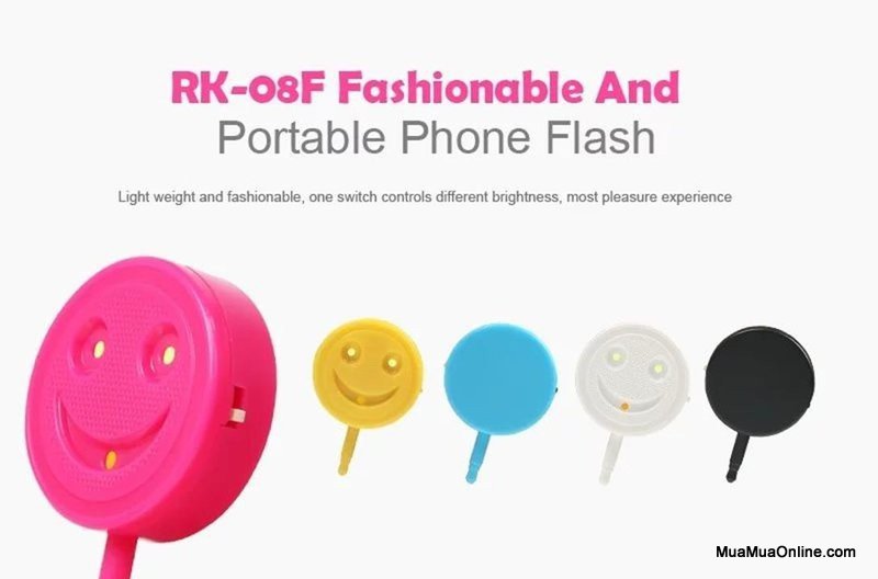 Đèn Flash Mặt Cười Hỗ Trợ Chụp Hình Đèn Flash Mặt Cười Hỗ Trợ Chụp Hình