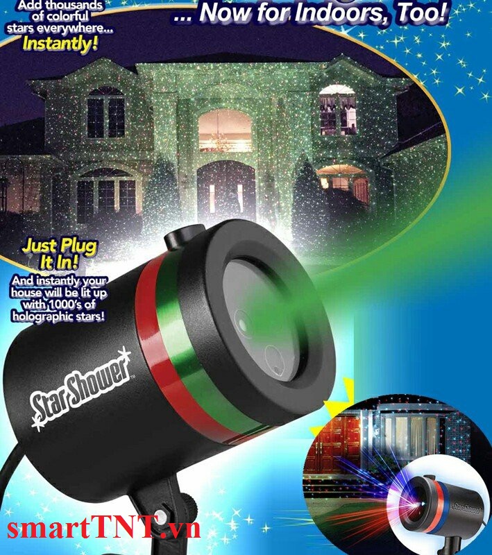 Đèn Trang Trí Laser Shower Star Chiếu Sáng Cực Đẹp Đèn Trang Trí Laser Shower Star Chiếu Sáng Cực Đẹp